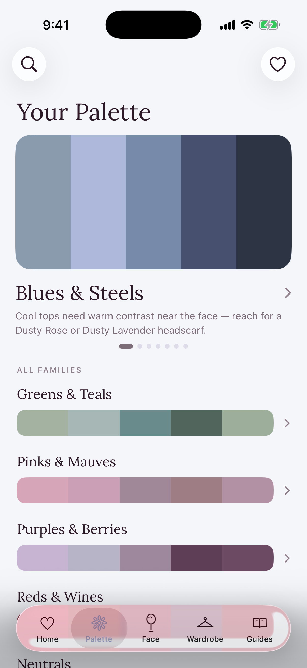 Kira, app screen